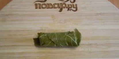 Шаг 6: листьев для долмы на зиму