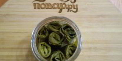 Шаг 7: листьев для долмы на зиму