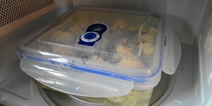 Шаг 4: быстромаринованной цветной капусты в микроволновке