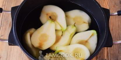 Шаг 9: груш, маринованных на зиму