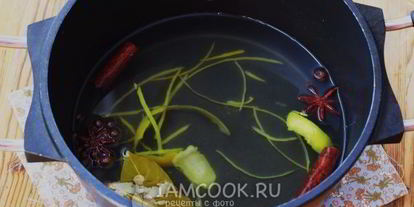 Шаг 11: груш, маринованных на зиму