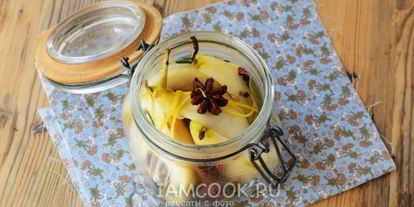 Шаг 12: груш, маринованных на зиму