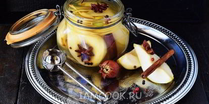 Шаг 18: груш, маринованных на зиму