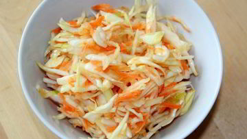 Рецепт Капусты, маринованной быстро в банке