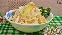 Рецепт Капусты маринованной с яблоками