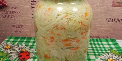 Шаг 3: капусты маринованной с яблоками