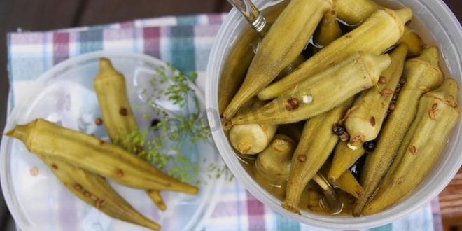 Рецепт маринованной бамии со специями