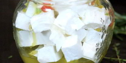 Шаг 2: маринованной феты