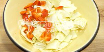 Шаг 1: маринованной капусты провансаль