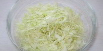 Шаг 1: маринованной капусты с красным перцем