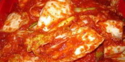 Шаг 4: маринованной китайской капусты