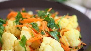 Рецепт Маринованной цветной капусты по-корейски