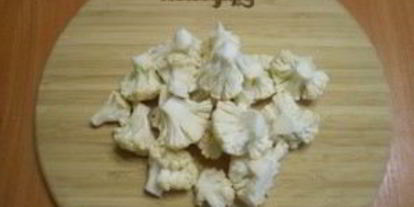 Шаг 1: маринованной цветной капусты со свеклой