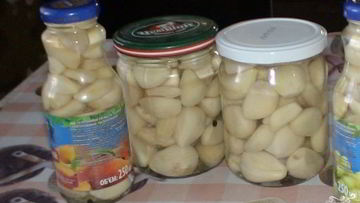 Рецепт Маринованного чеснока на зиму