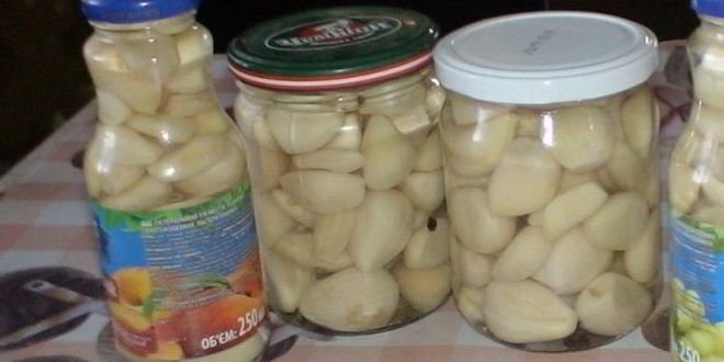 Рецепт маринованного чеснока ны зиму