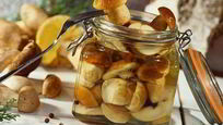 Рецепт Маринованных белых грибов с уксусом