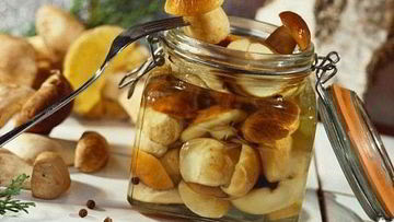 Рецепт Маринованных белых грибов с уксусом
