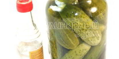 Шаг 4: маринованных хрустящих огурчиков на зиму