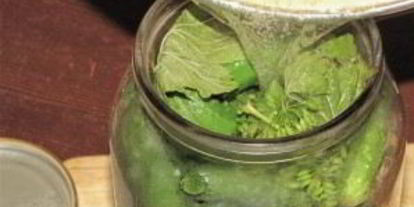 Шаг 4: маринованных корнишонов