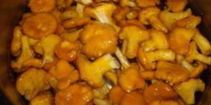 Шаг 2: маринованных лисичек с чесноком