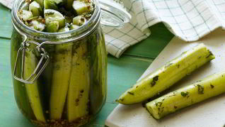 Рецепт Маринованных огурчиков с горчицей