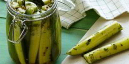 Шаг 4: маринованных огурчиков с горчицей