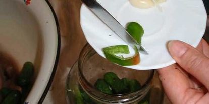 Шаг 33: маринованных огурчиков