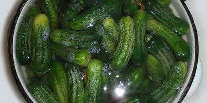 Шаг 13: маринованных огурчиков