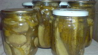 Рецепт Маринованных огурцов с горчицей