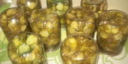 Шаг 5: маринованных огурцов с горчицей