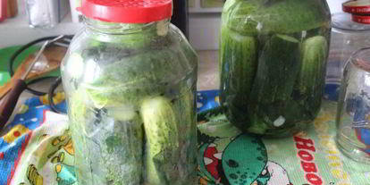 Шаг 2: маринованных огурцов с имбирем