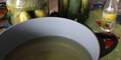 Шаг 3: маринованных огурцов с имбирем