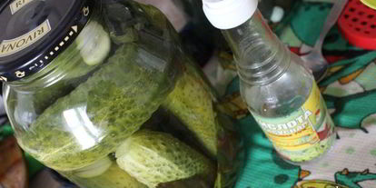 Шаг 4: маринованных огурцов с имбирем