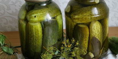 Шаг 5: маринованных огурцов с имбирем