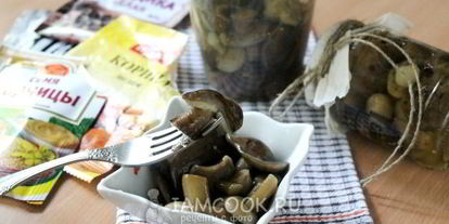 Шаг 15: маринованных подберезовиков