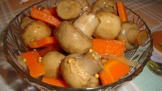 Рецепт Маринованных шампиньонов