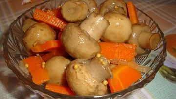 Рецепт Маринованных шампиньонов