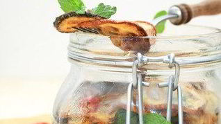 Рецепт Маринованных цукини с чесноком и мятой