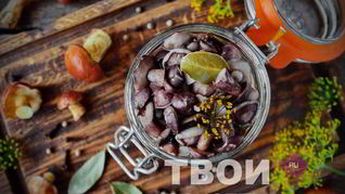 Рецепт Маслят маринованных