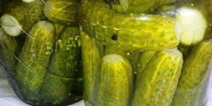 Шаг 6: огурцов маринованных на зиму