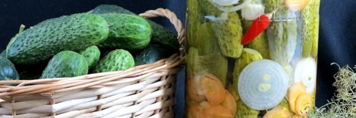 Рецепт Огурцов, маринованных по-польски