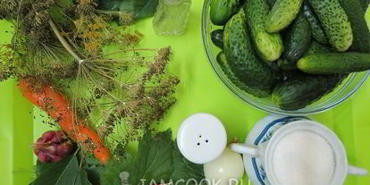 Шаг 2: огурцов, маринованных по-польски