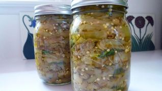 Рецепт маринованных баклажанов