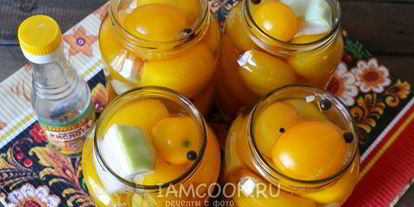 Шаг 11: помидоров, маринованных с патиссонами