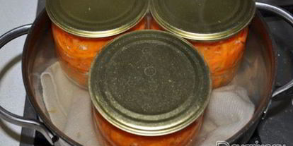 Шаг 2: моркови с чеснокома ны зиму