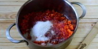 Шаг 4: морковной икры на зиму