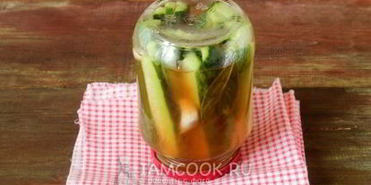 Шаг 5: огурцов с кетчупом чили на зиму