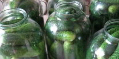 Шаг 1: огурцов в банку на зиму