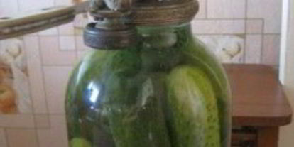Шаг 2: огурцов в банку на зиму