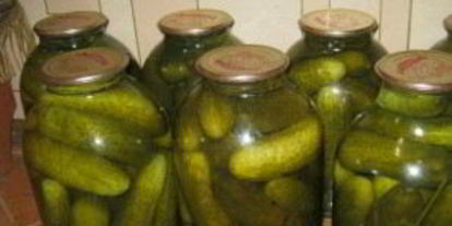 Шаг 3: огурцов в банку на зиму